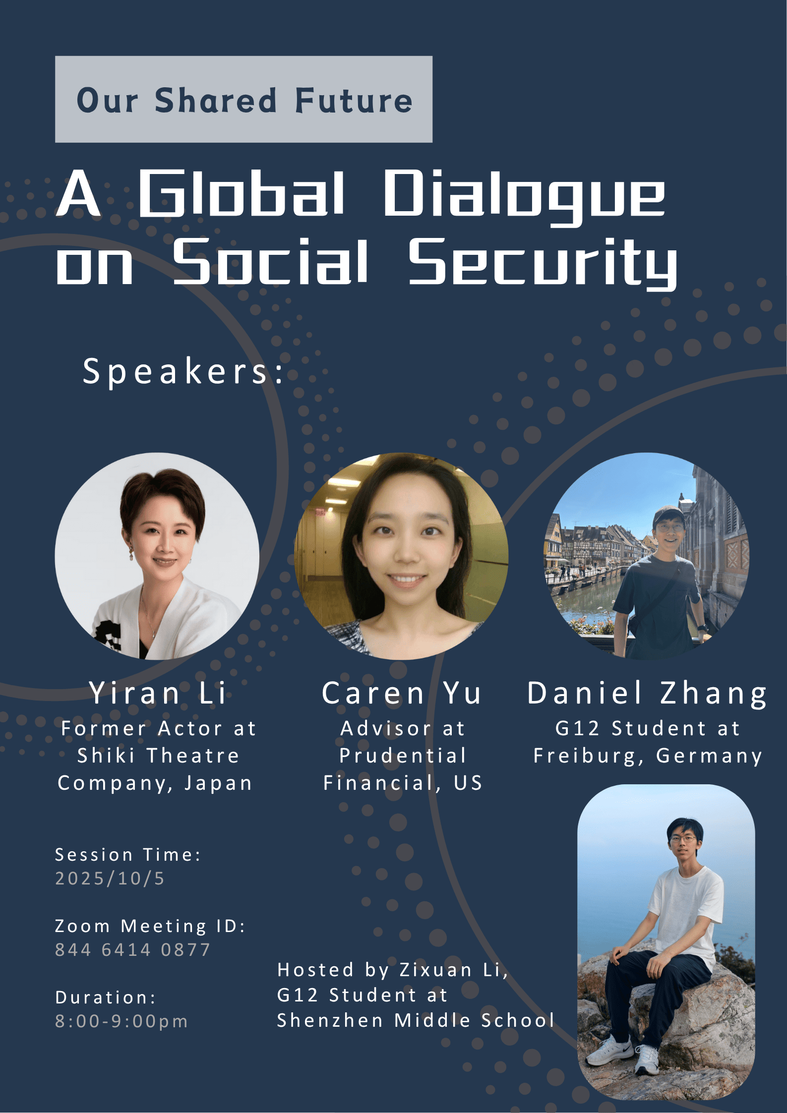 Hosting the International Symposium on Social Security System.